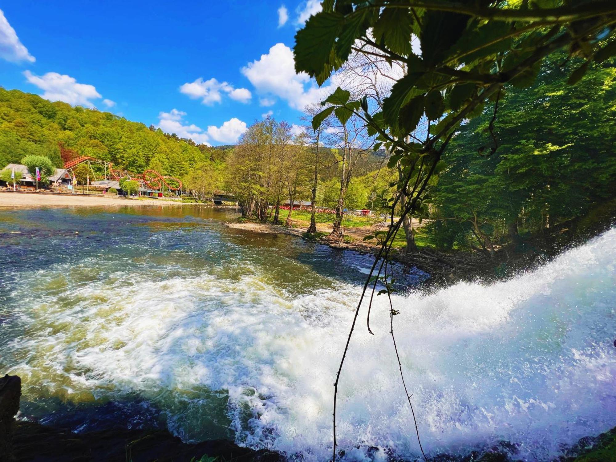 Au Sommet De La Cascade Stavelot Exterior foto